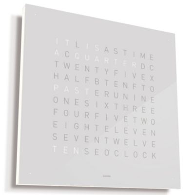 Qlocktwo Wall Clock By Qlocktwo At Lumens Com