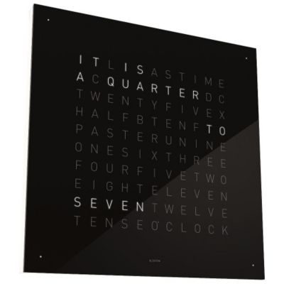 QLOCKTWO Wall Clock by QLOCKTWO at Lumens.com