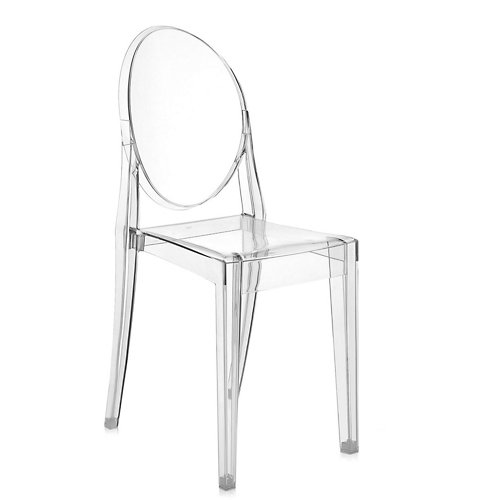 Victoria Ghost Chair by Kartell (Crystal) - OPEN BOX RETURN