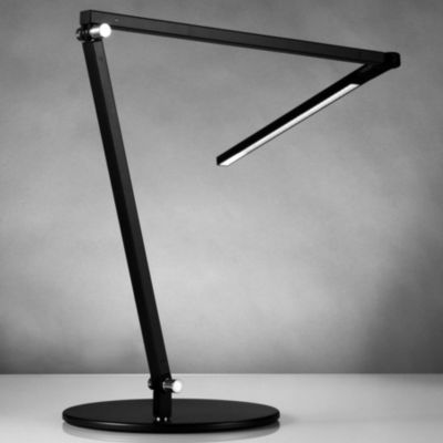 Shown in Metallic Black finish, Table Base option, in use