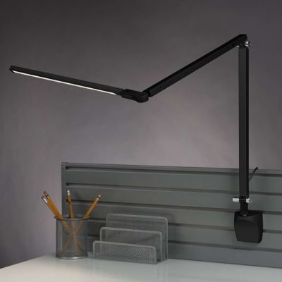 Shown in Metallic Black finish, Slat Wall Mount Option, in use