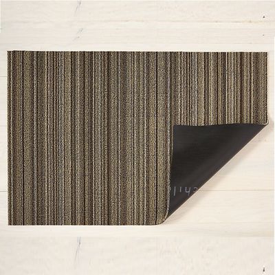 Skinny Stripe Shag Indoor/Outdoor Mat