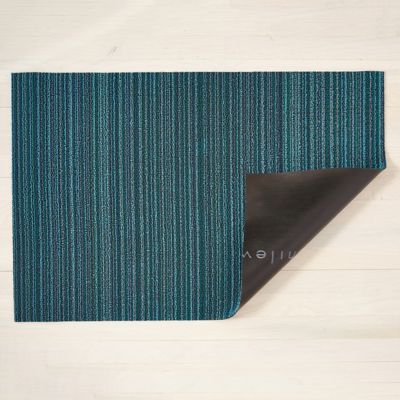 Skinny Stripe Shag Indoor/Outdoor Mat