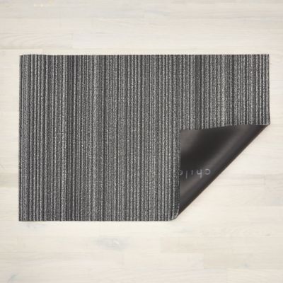 Skinny Stripe Shag Indoor/Outdoor Mat