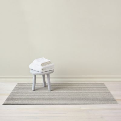 Skinny Stripe Shag Indoor/Outdoor Mat
