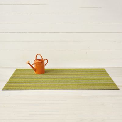 Skinny Stripe Shag Indoor/Outdoor Mat