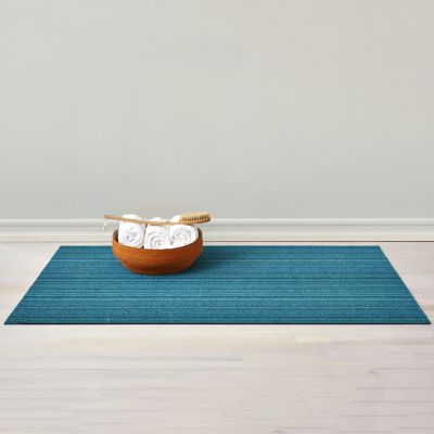 Skinny Stripe Shag Indoor/Outdoor Mat