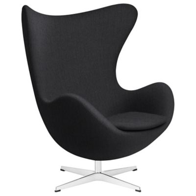 Sika-Design Hanging Egg chair, dark grey seat cushion