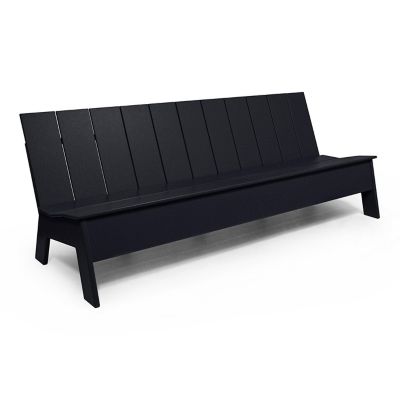 Picket Outdoor Low Back Bench