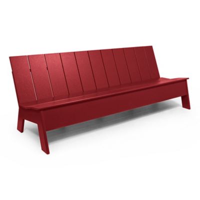 Picket Outdoor Low Back Bench
