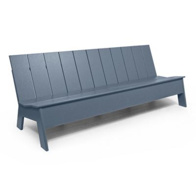 Picket Outdoor Low Back Bench