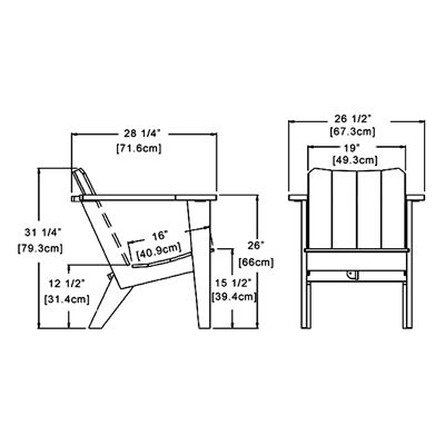 Deck Chair by Loll Designs at