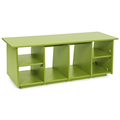 Cubby Bench with Boot Holes