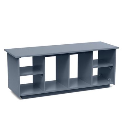 Cubby Bench with Boot Holes