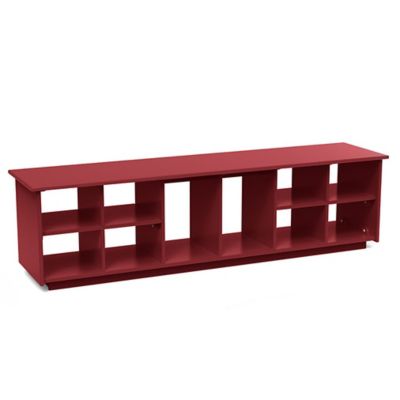 Cubby Bench with Boot Holes