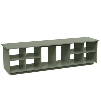 Cubby Bench with Boot Holes