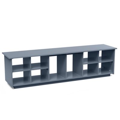 Cubby Bench with Boot Holes