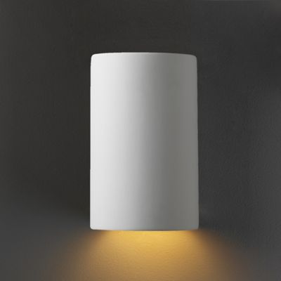 Shown in Bisque finish, Small size, Standard shade design, Downlight light function