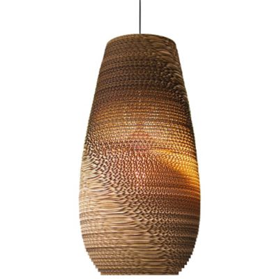 Drop18 Scraplight Natural Pendant Light (S)-OPEN BOX RETURN