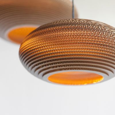 Shown in Natural finish, lit, in use