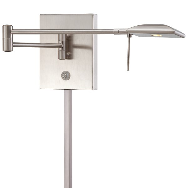 P4328 Swing Arm Wall Sconce By George, Swing Arm Lighting