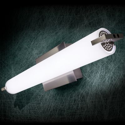 Shown in Brushed Nickel finish, in use