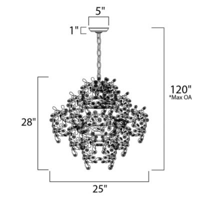 Comet Pendant by Maxim Lighting at