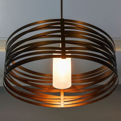 Tempest Drum Pendant by Hammerton Studio at