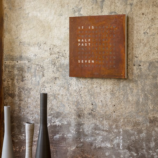 Creator's Edition Rust Wall Clock