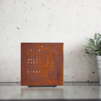 Shown in Rust color, English, in use