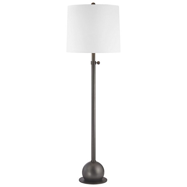 Marshall Adjustable Floor Lamp By, Hudson Industrial Floor Lamp Black Threshold