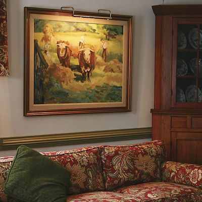 Shown in Antique Brass finish, in use
