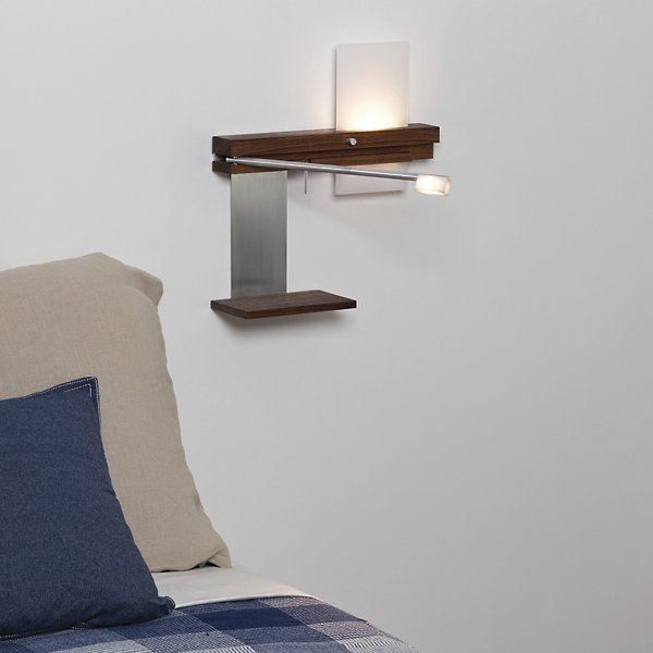 Levo LED Sconce with USB Charger