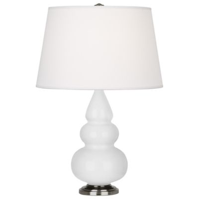 Small Triple Gourd Table Lamp with Metal Base