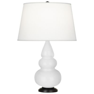 Small Triple Gourd Table Lamp with Metal Base