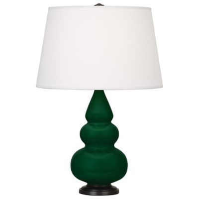 Small Triple Gourd Table Lamp with Metal Base