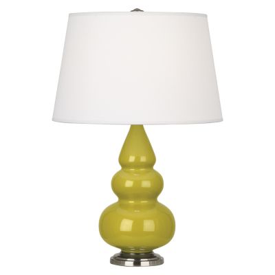 Small Triple Gourd Table Lamp with Metal Base