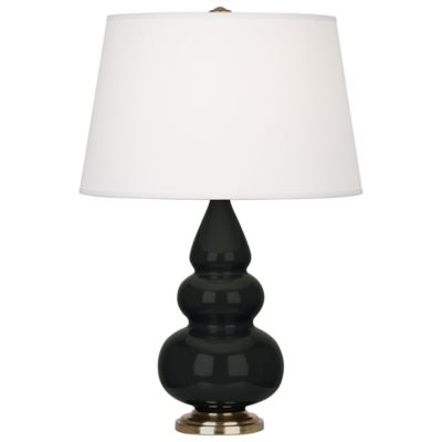 Small Triple Gourd Table Lamp with Metal Base