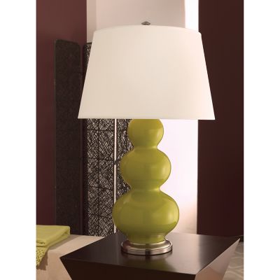 Triple Gourd Table Lamp by Robert Abbey at