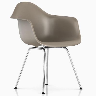 Eames Molded Plastic Task Armchair with Seatpad