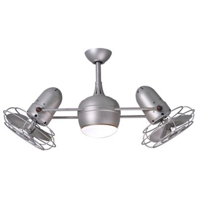 Dagny Dual Rotational Ceiling Fan with LED Light Kit