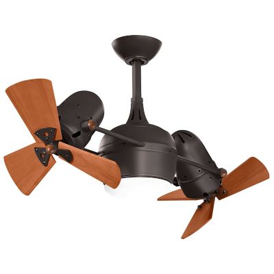 Dagny Dual Rotational Ceiling Fan with LED Light Kit