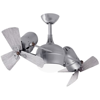 Dagny Dual Rotational Ceiling Fan with LED Light Kit