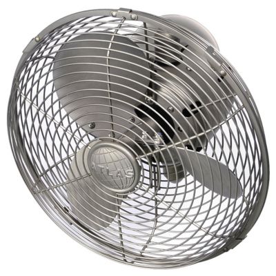 Kaye Oscillating Wall/Ceiling Fan by Atlas Fan Company at