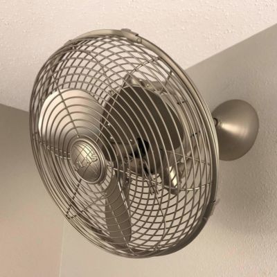 Kaye Oscillating Wall/Ceiling Fan by Atlas Fan Company at