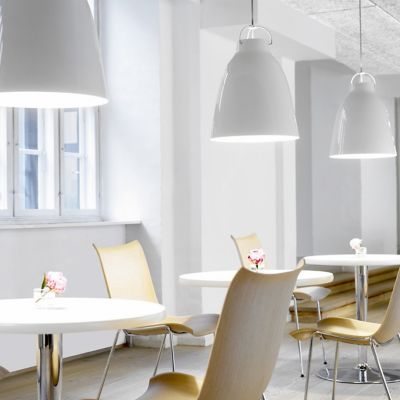 Shown in Gloss White shade, Large size