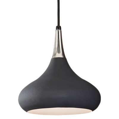 Belle Pendant (Black with Polished Nickel) - OPEN BOX