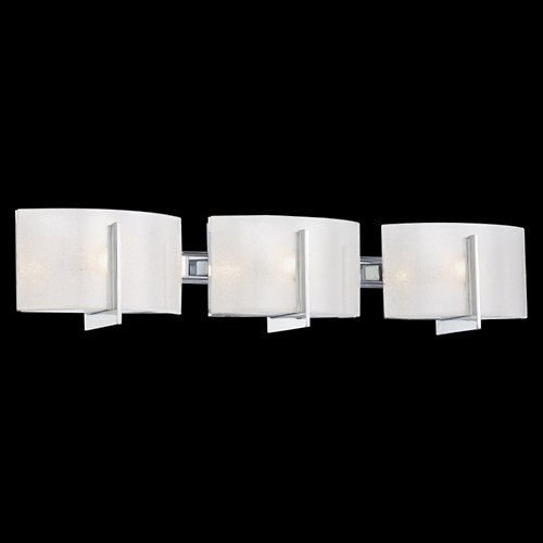 Clarte 3 Light Bath Light(3 Lights/Chrome w/ White)-OPEN BOX