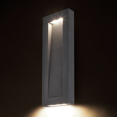 Shown in Graphite finish, Large size, lit