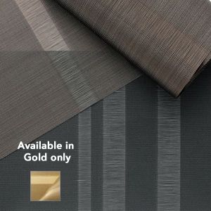 Tuxedo Stripe Placemat by Chilewich (Gold) - OPEN BOX RETURN
